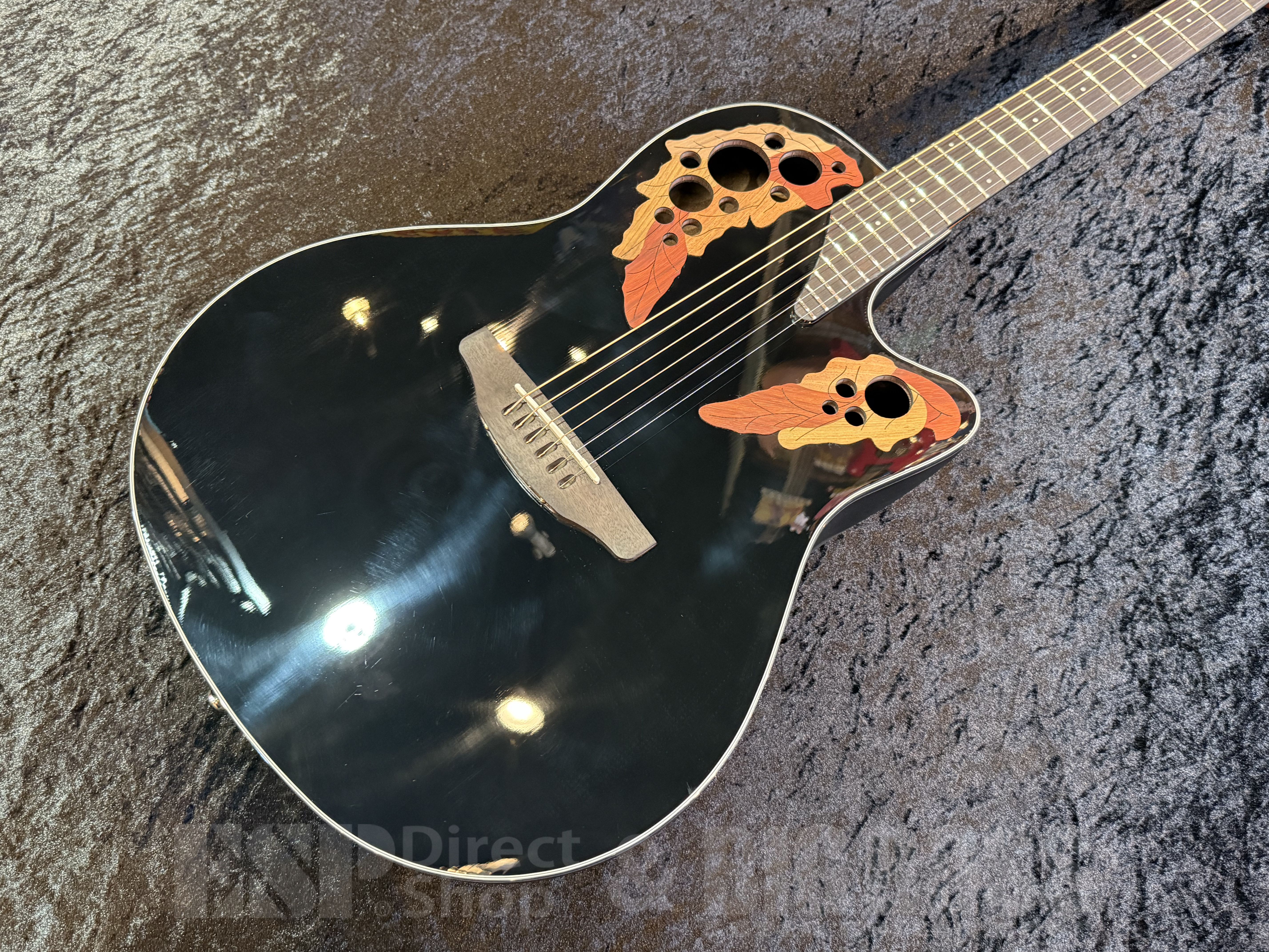 【即納可能】 Ovation （オベーション） Celebrity Elite Plus CE44 【Black】 福岡店