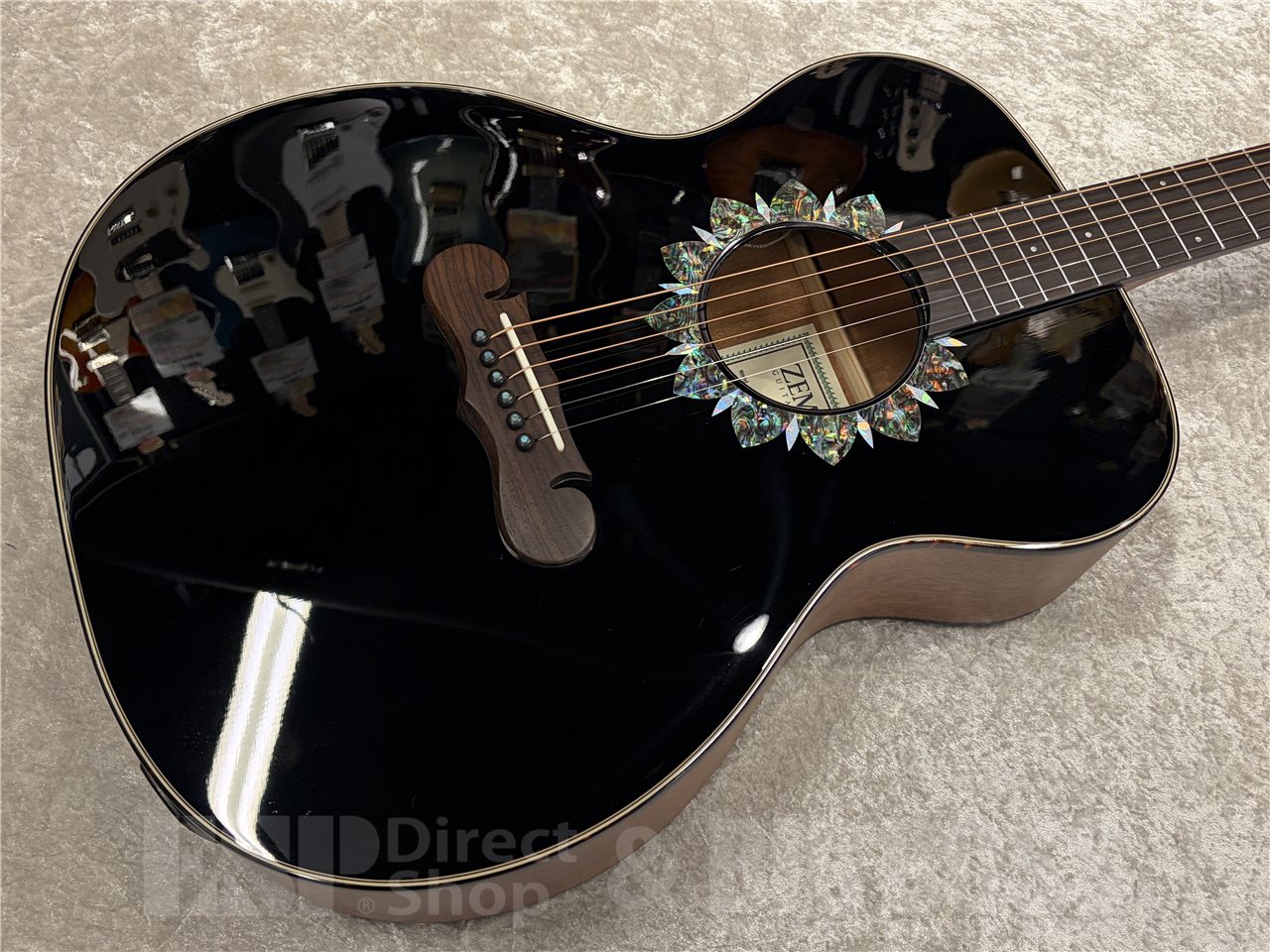 【即納可能】Zemaitis（ゼマイティス） CAF-90F（Gloss Black Abalone）　名古屋店