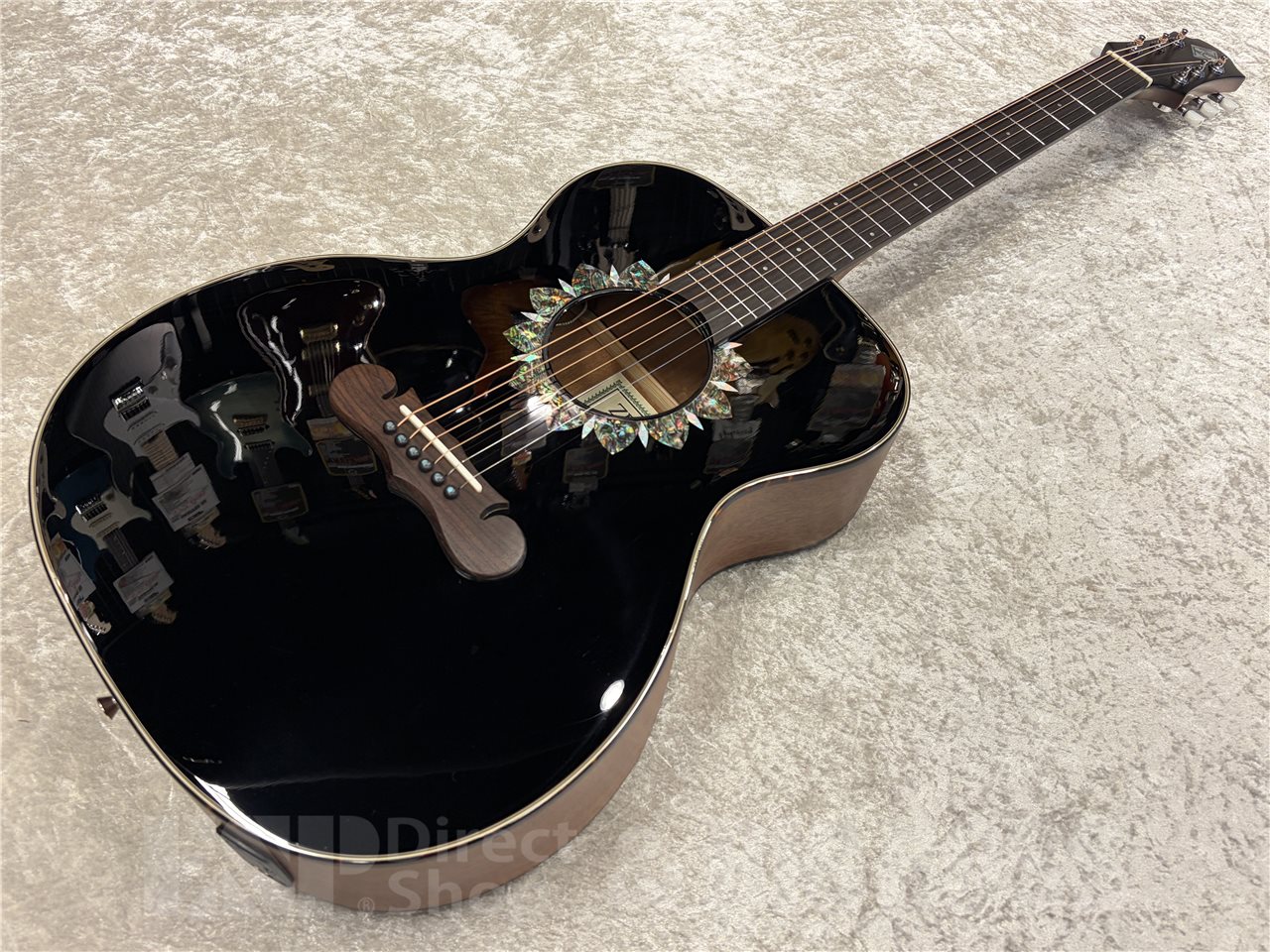 【即納可能】Zemaitis（ゼマイティス） CAF-90F（Gloss Black Abalone）　名古屋店