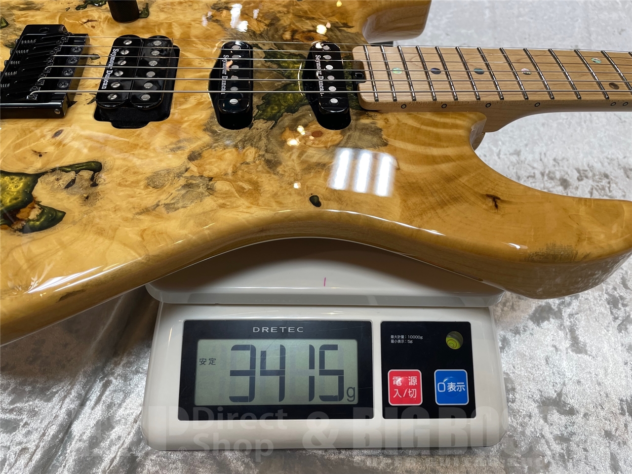 【USED/即納可能】ESP(イーエスピー) SNAPPER-CTM Buckeye Burl/M/MH/ L/H GWS