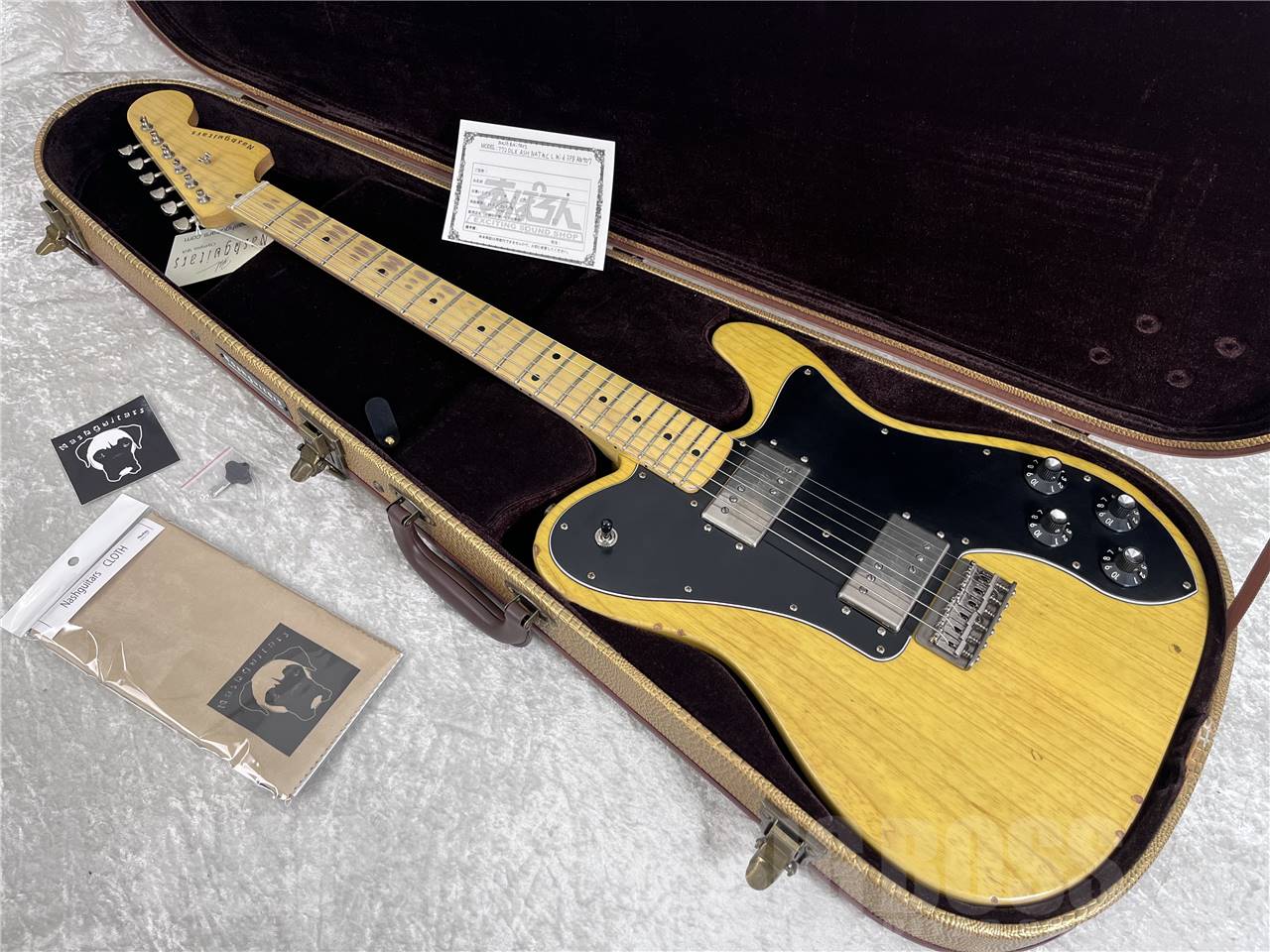 【即納可能】Nash Guitars(ナッシュギターズ) T-72DLX (Natural) お茶の水駅前店・別館