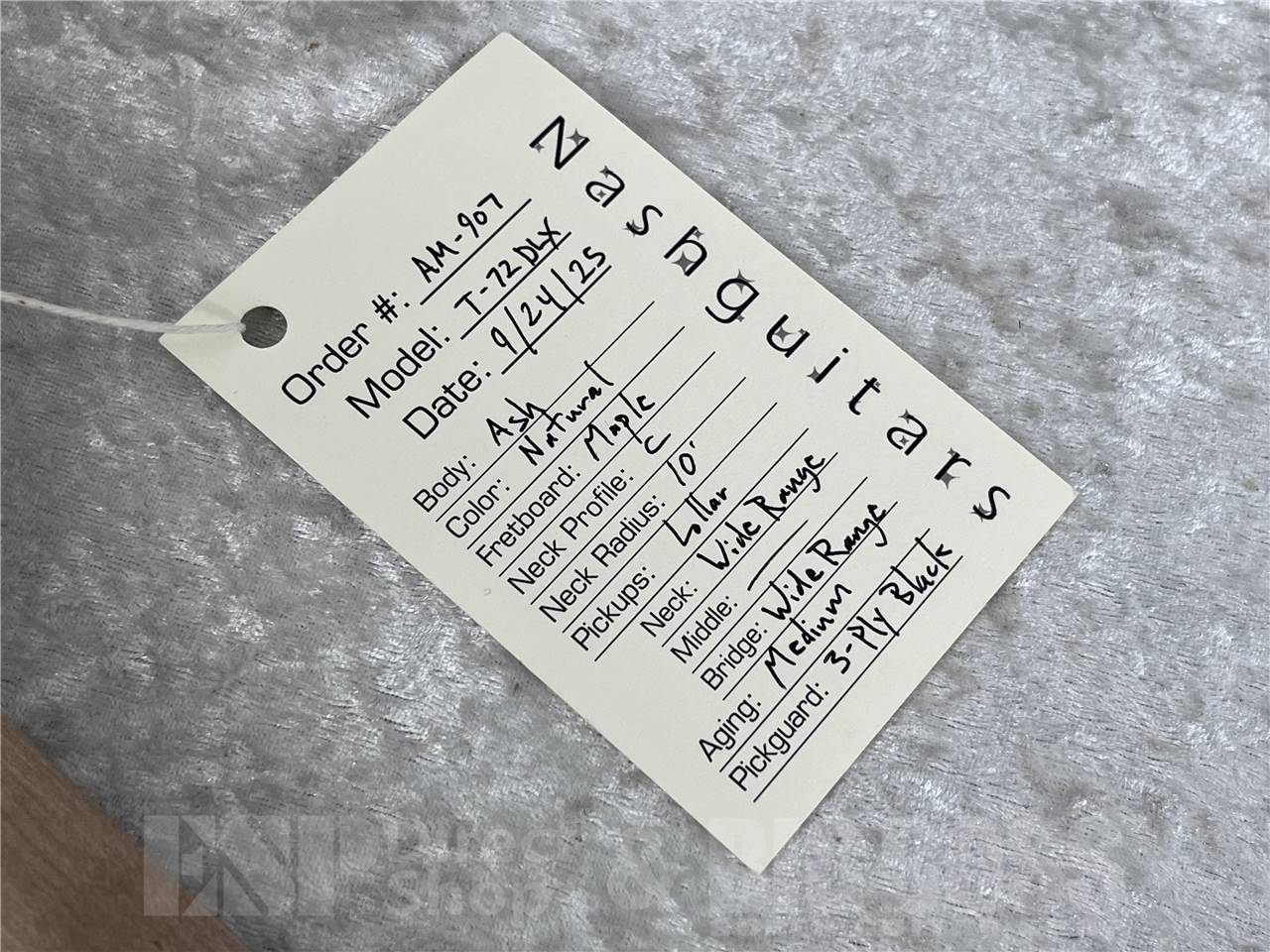 【即納可能】Nash Guitars(ナッシュギターズ) T-72DLX (Natural) お茶の水駅前店・別館