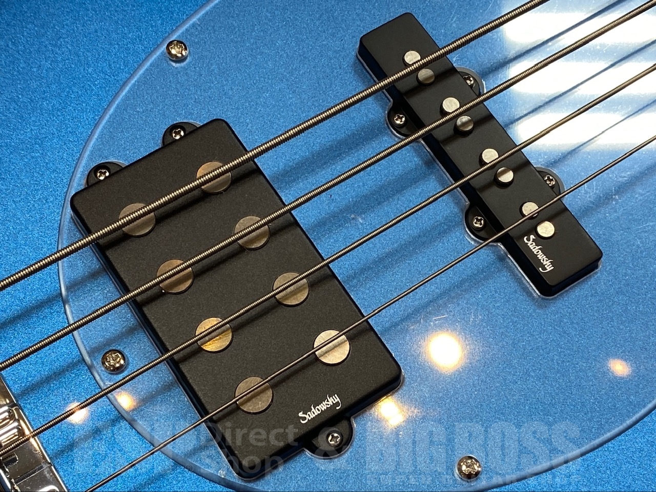 【即納可能】Sadowsky MetroExpress MX21 MJ4 Ocean Blue Metallic/ Morado Fingerboard GWS - 4
