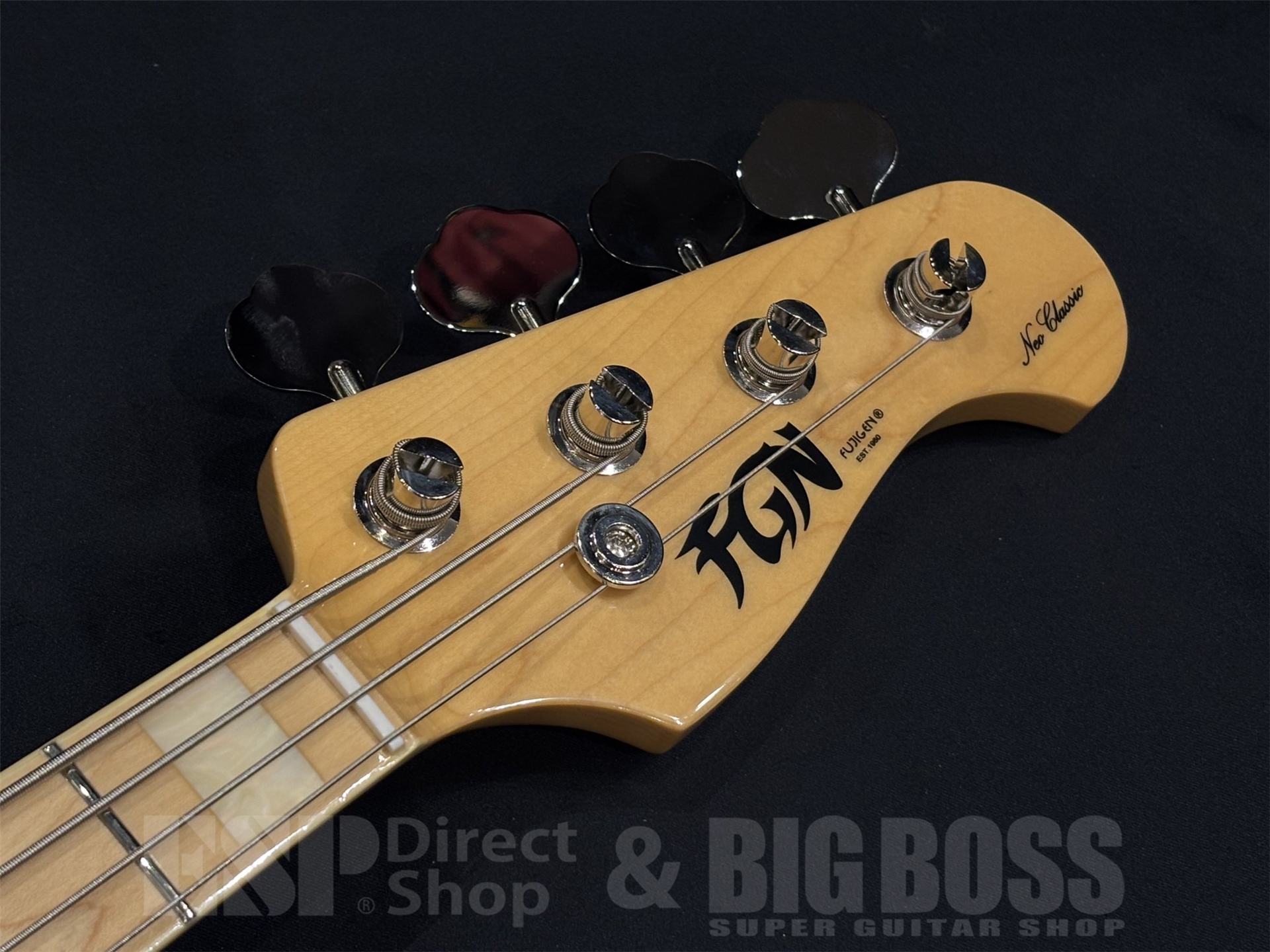 【即納可能】FUJIGEN(フジゲン) NJB100MBAH / See-Thru Blue Burst 京都店