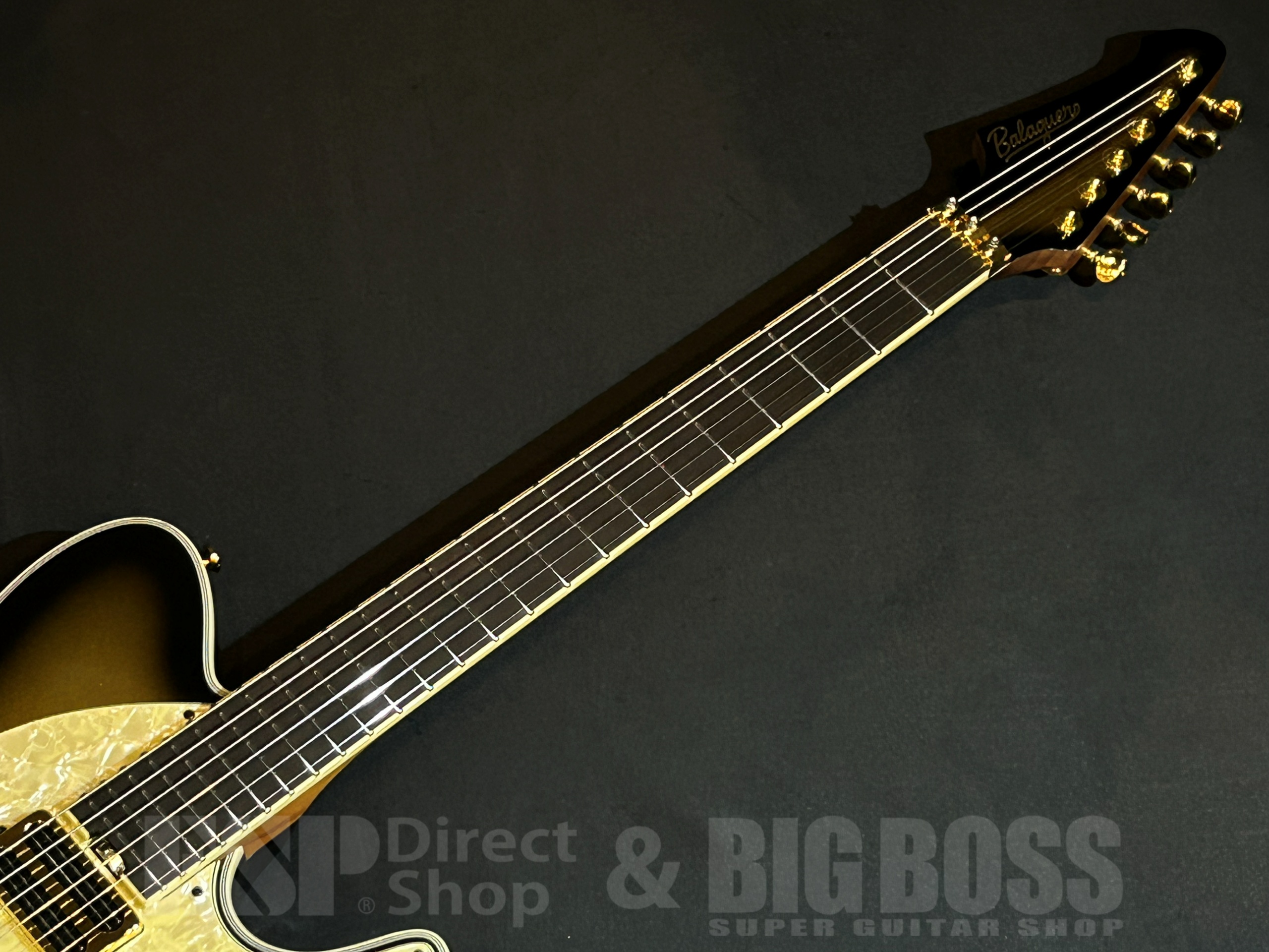【即納可能】Balaguer Guitars Thicket TM / Gloss Metallic Goldburst (Travis Miguel Signature Model) 大阪店 - 3