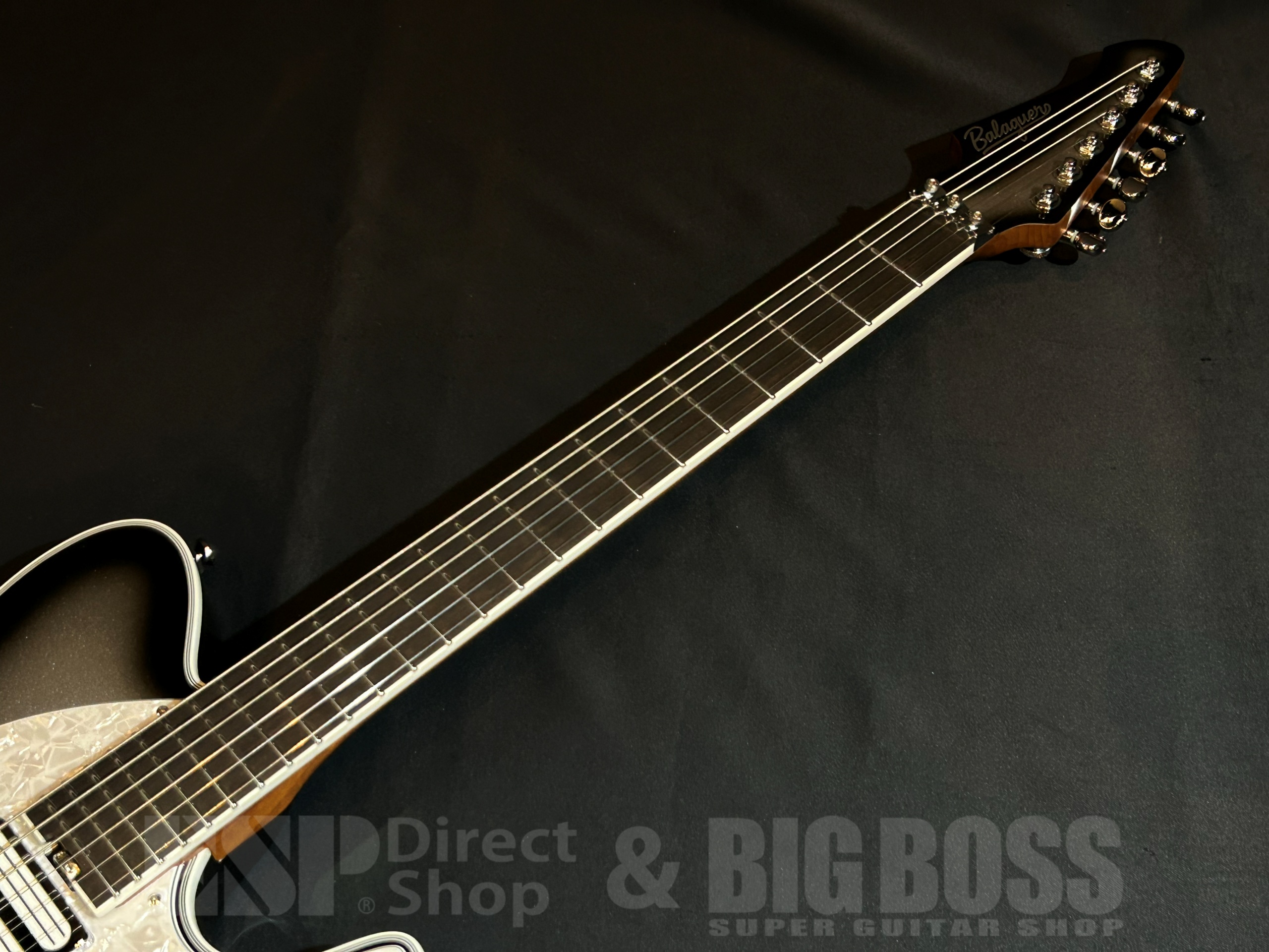 【即納可能】Balaguer Guitars Thicket TM / Gloss Metallic Silverburst (Travis Miguel Signature Model) 大阪店 - 3