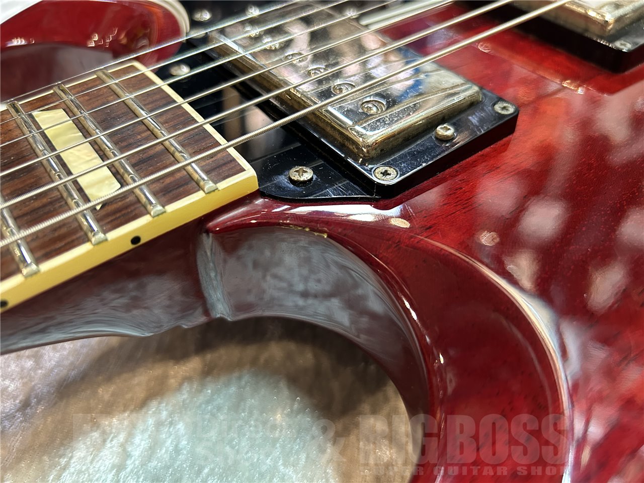 Epiphone SG チェリーレッド（ジャンク） Epiphone Classic SG With Ceramic Humbuckers and Vintage Worn