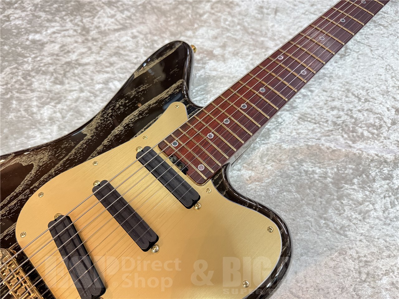 【中古品/即納可能】ESP(イーエスピー) ORDER MADE XJ TYPE (Gold Pearl Black in Gold Filler) 広島店 - 3