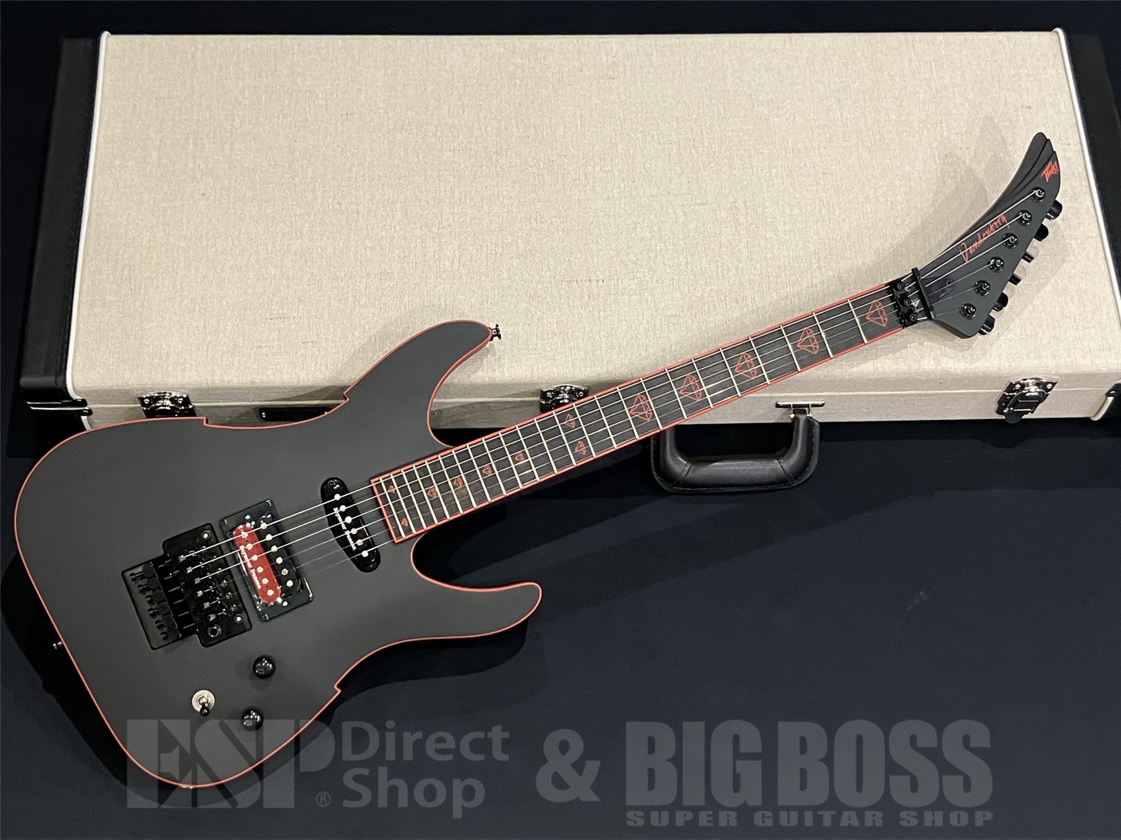 【即納可能】PEAVEY Adrian Vandenberg Signature Guitar / Matte Black 京都店