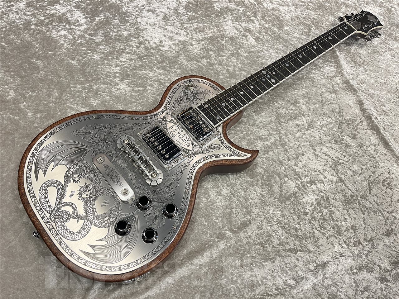 即納可能】Zemaitis（ゼマイティス）MFG-AC-24 Dragon & Heart