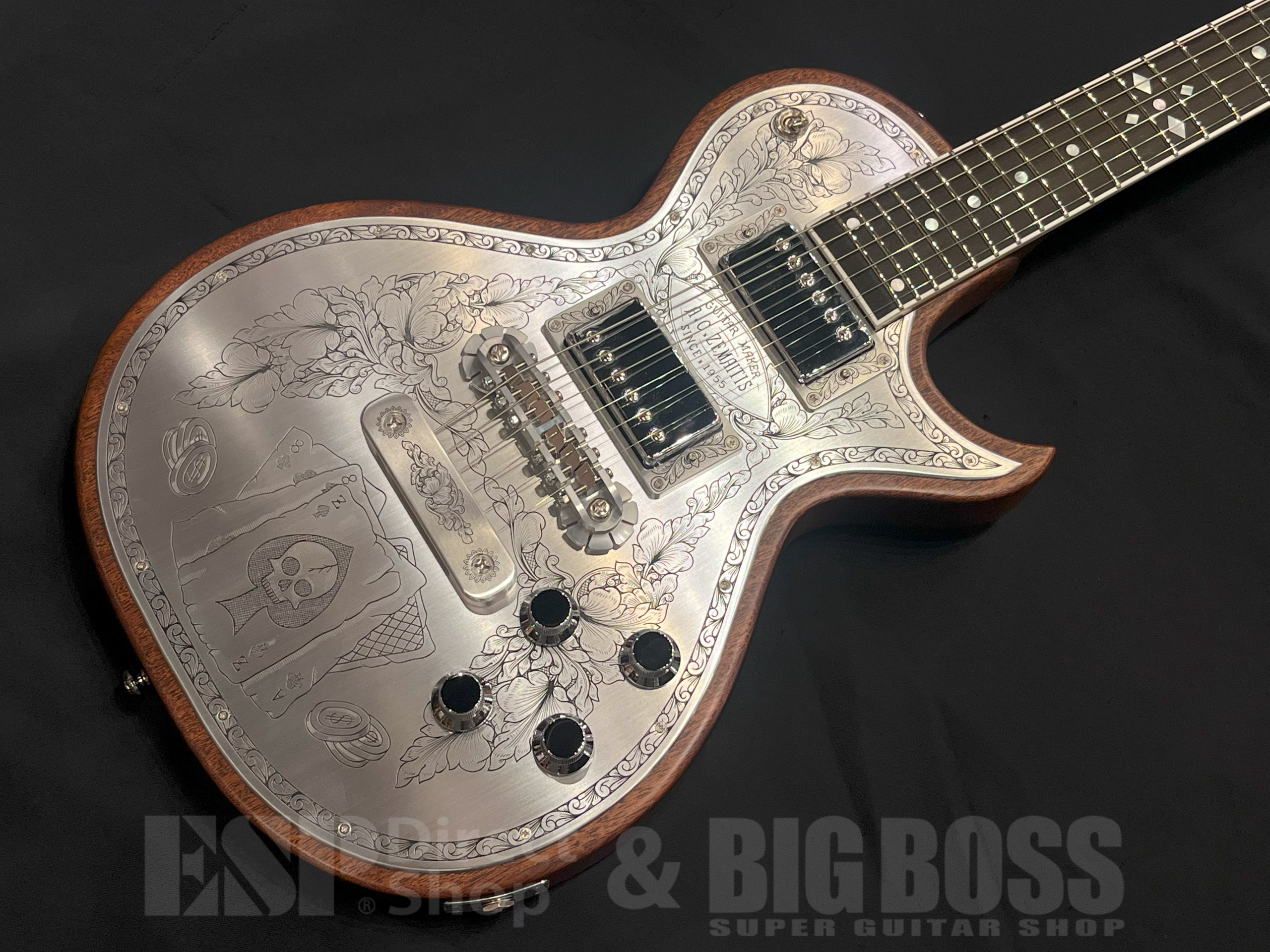 即納可能】Zemaitis(ゼマイティス) MFG-AC-24 Aces & Eights