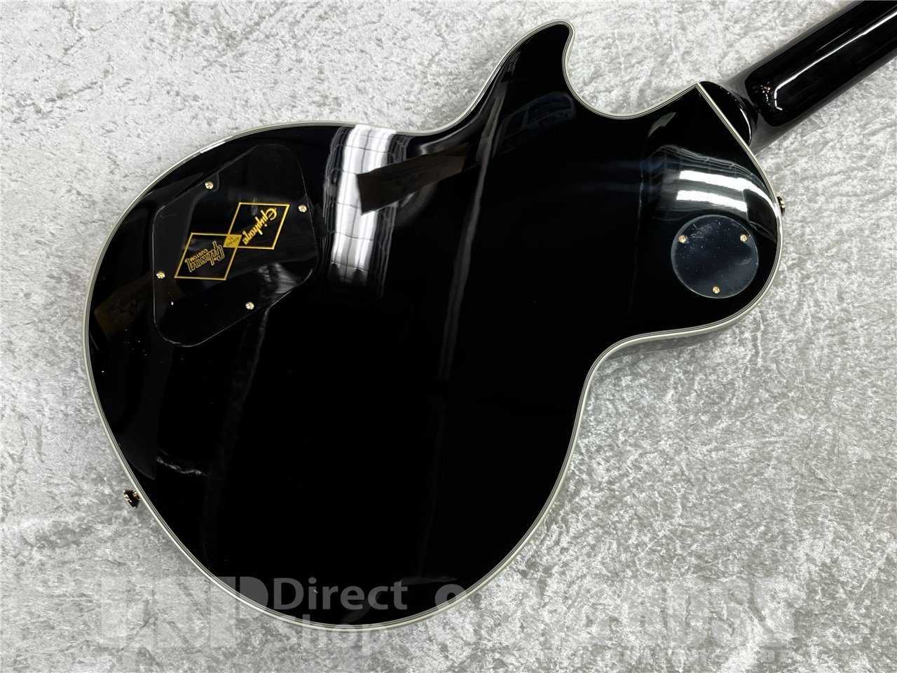 【即納可能】 Epiphone Les Paul Custom (Ebony) 広島店