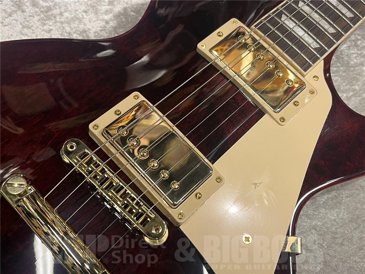 【即納可能】Gibson（ギブソン）	Les Paul Studio Gold Hardware（Wine Red）　名古屋店 - 3