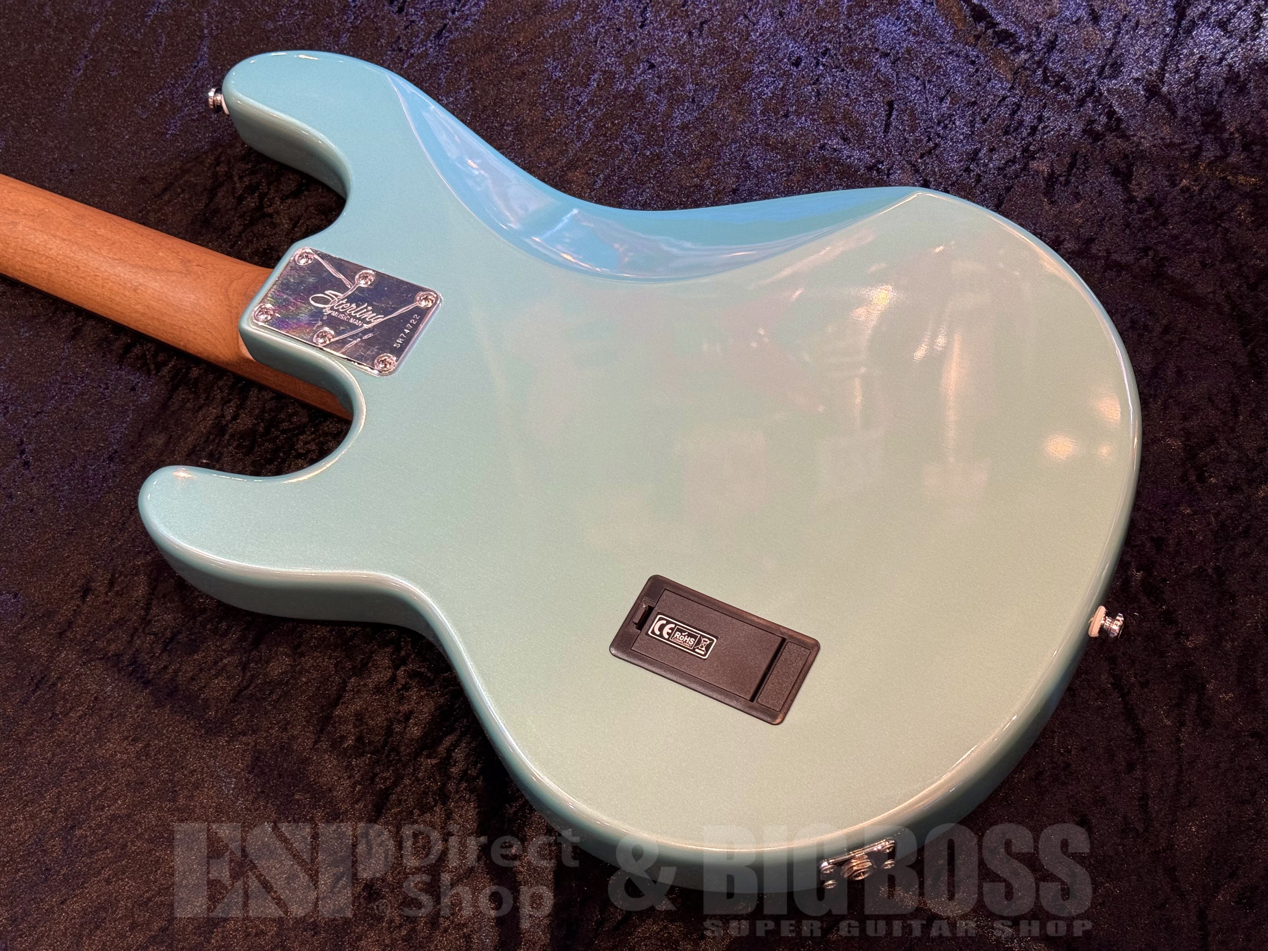 【即納可能】 Sterling by MUSIC MAN (スターリンバイミュージックマン) RAY34-DRG【DORADO GREEN】 福岡店