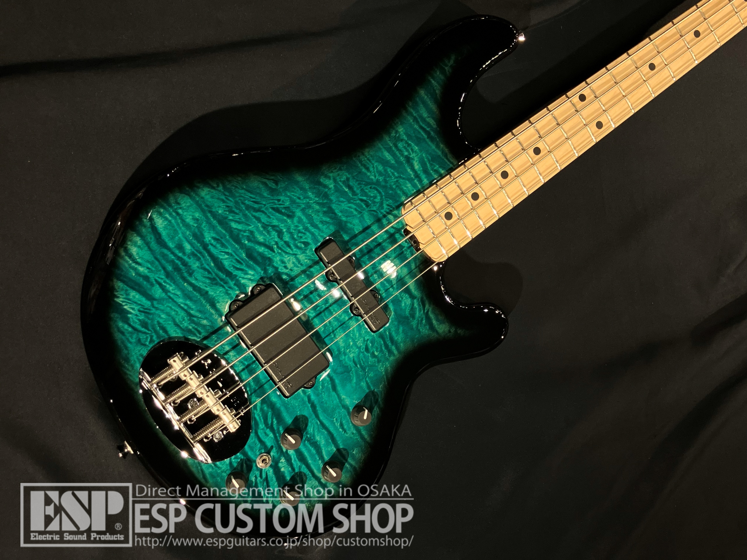 【即納可能】LAKLAND(レイクランド) SL44-94 Deluxe (Maple FB) / Teal Green Sunburst 大阪店