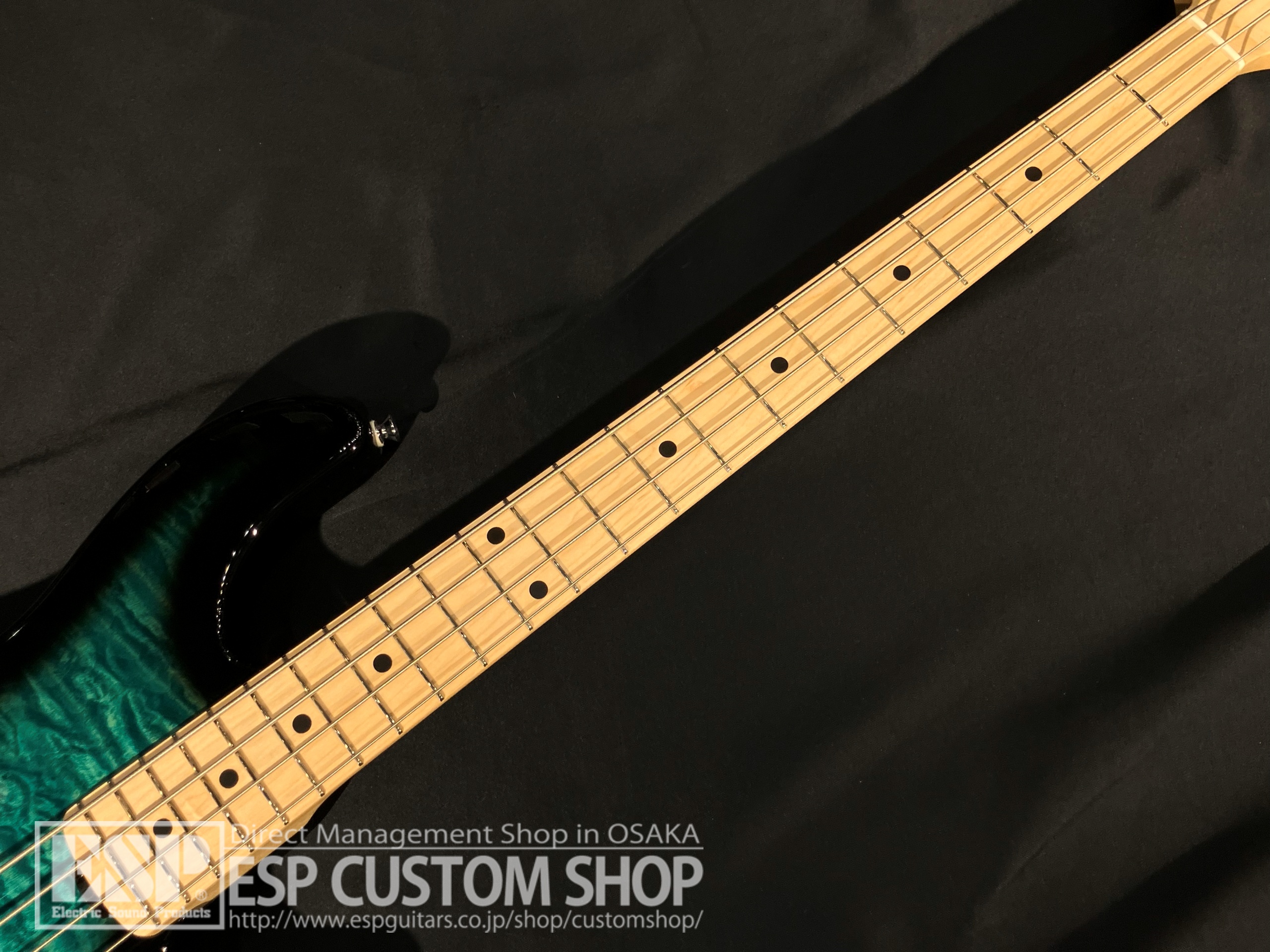 【即納可能】LAKLAND(レイクランド) SL44-94 Deluxe (Maple FB) / Teal Green Sunburst 大阪店