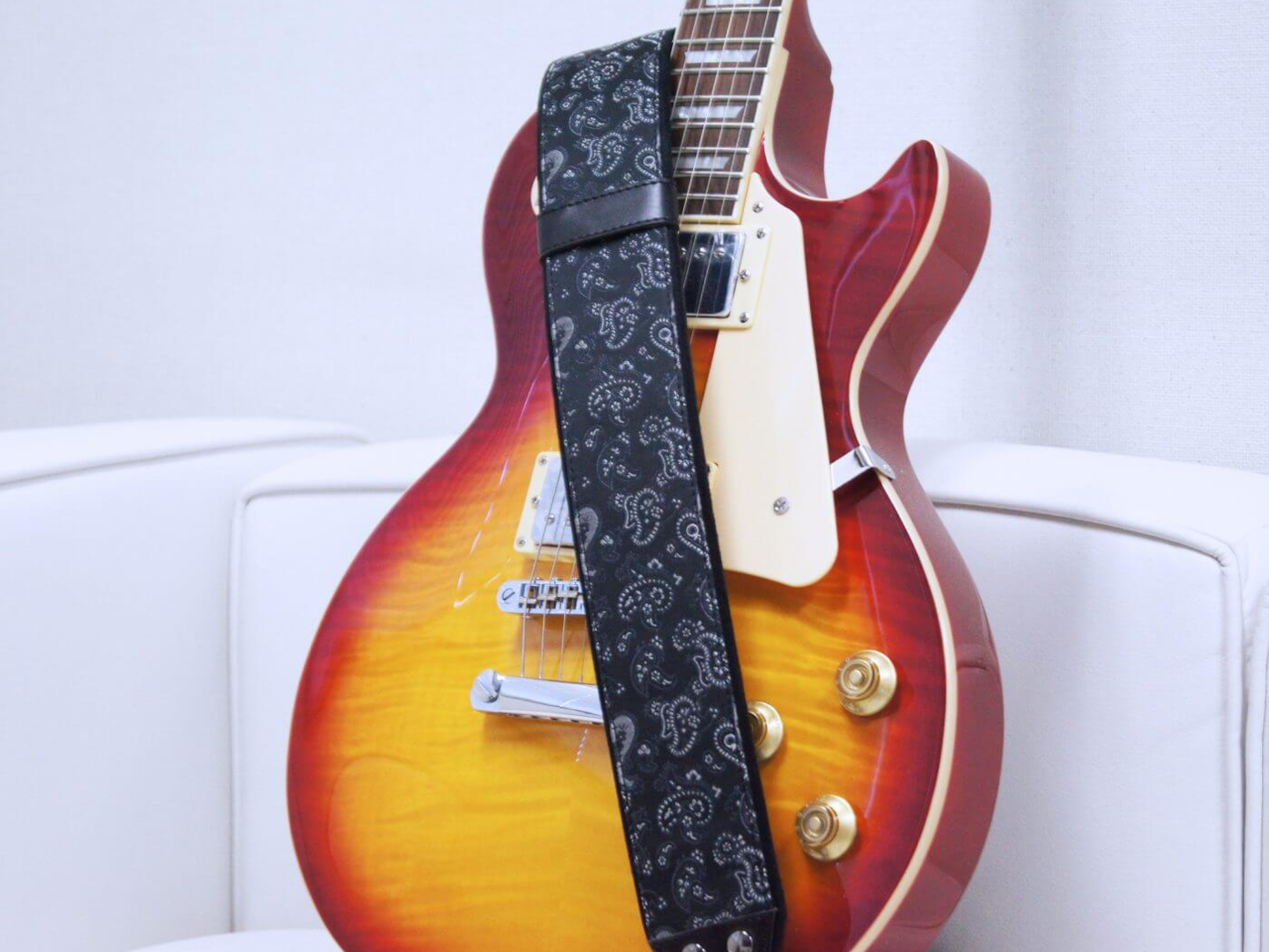 Right On! STRAPS(ライトオン! ストラップス) PAISLEY Black (ストラップ)