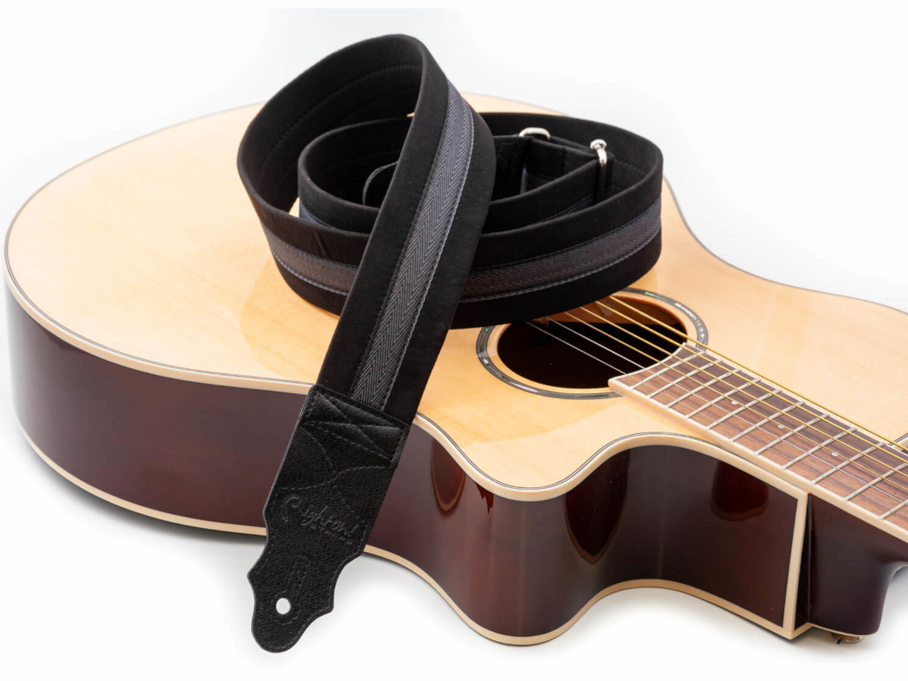 Right On! STRAPS(ライトオン！ ストラップス)PLAIN Black(ストラップ)