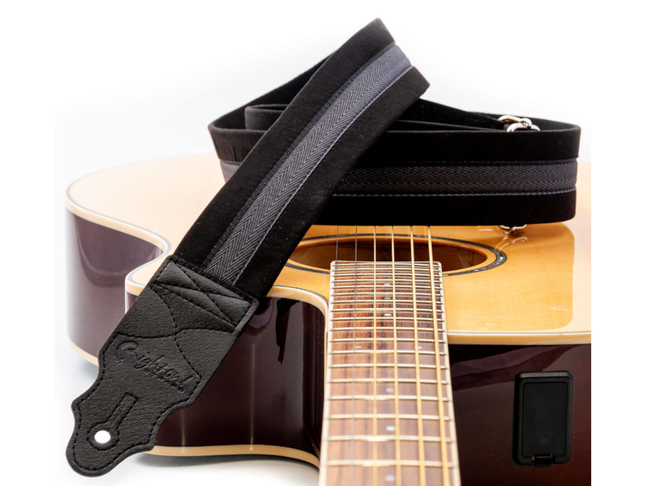 Right On! STRAPS(ライトオン！ ストラップス)PLAIN Black(ストラップ)