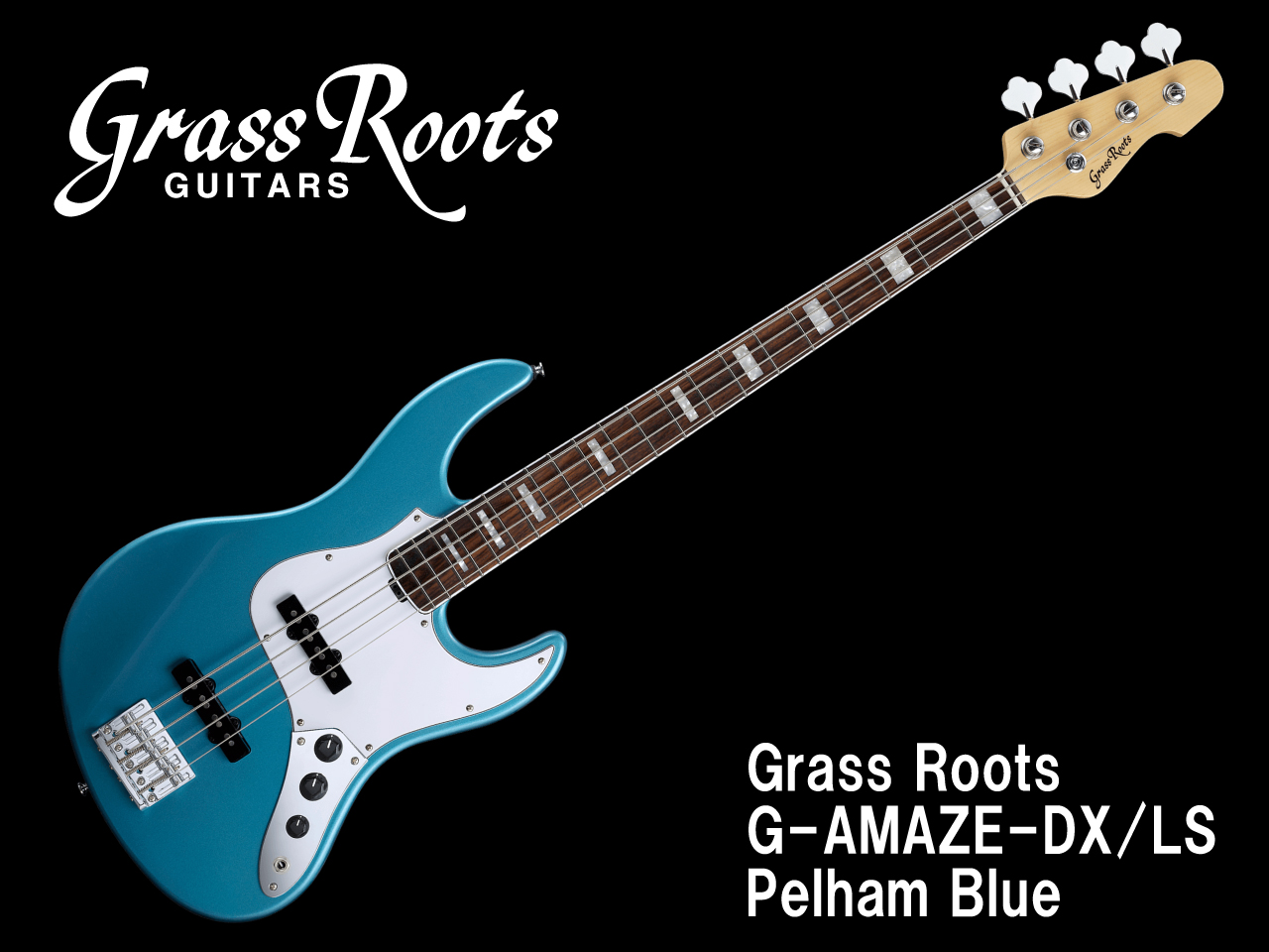 【受注生産】GrassRoots(グラスルーツ) G-AMAZE-DX/LS (Pelham Blue)