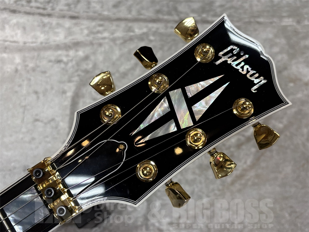 【USED/即納可能】Gibson Custom Shop Dealer Select Les Paul Axcess Custom Floyd Rose /Gloss Alpine White GWS - 4