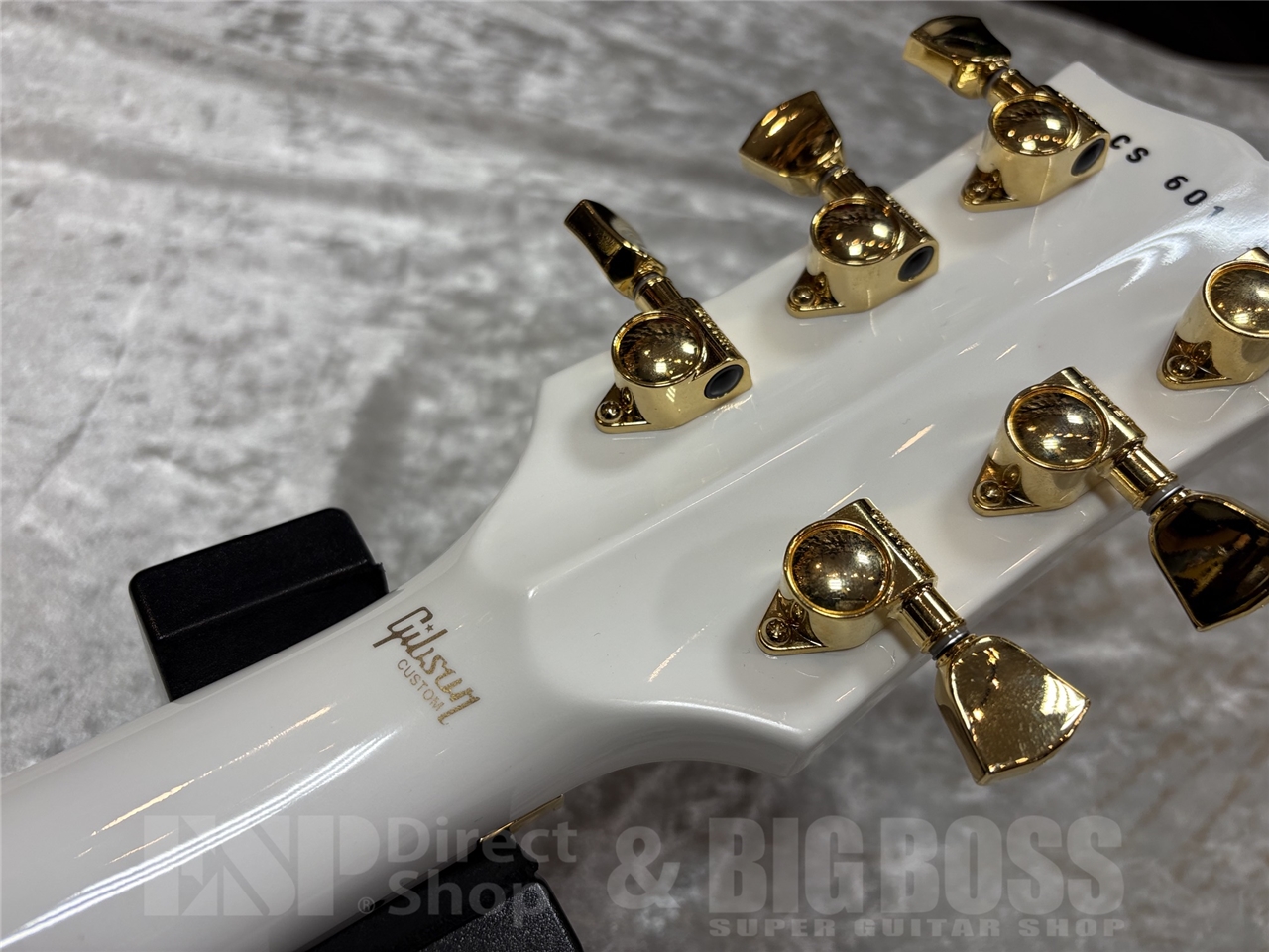 【USED/即納可能】Gibson Custom Shop Dealer Select Les Paul Axcess Custom Floyd Rose /Gloss Alpine White GWS - 9