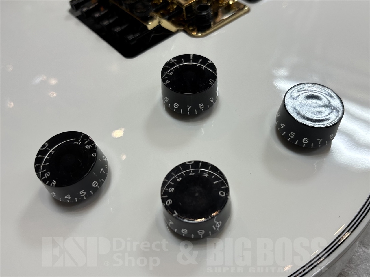 【USED/即納可能】Gibson Custom Shop Dealer Select Les Paul Axcess Custom Floyd Rose /Gloss Alpine White GWS - 7