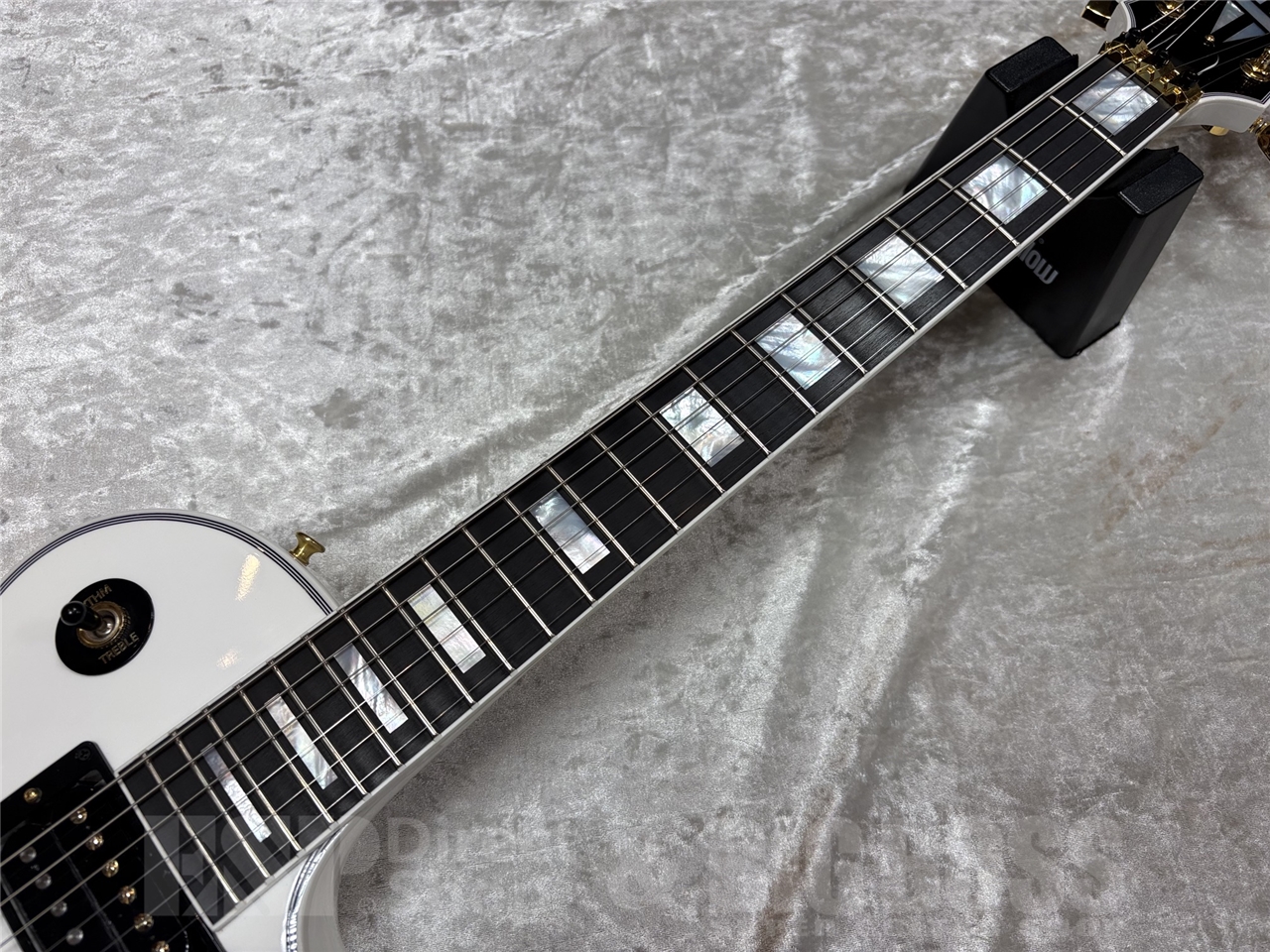【USED/即納可能】Gibson Custom Shop Dealer Select Les Paul Axcess Custom Floyd Rose /Gloss Alpine White GWS - 3