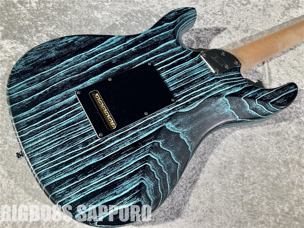 【即納可能】ESP(イーエスピー) SNAPPER-AS/M DRIFTWOOD (Black w/ Blue Filler) 札幌店