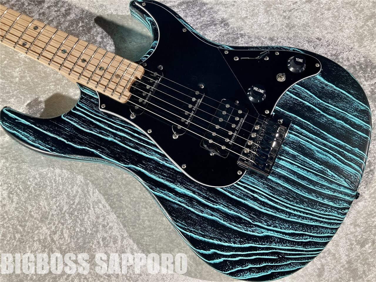 【即納可能】ESP(イーエスピー) SNAPPER-AS/M DRIFTWOOD (Black w/ Blue Filler) 札幌店