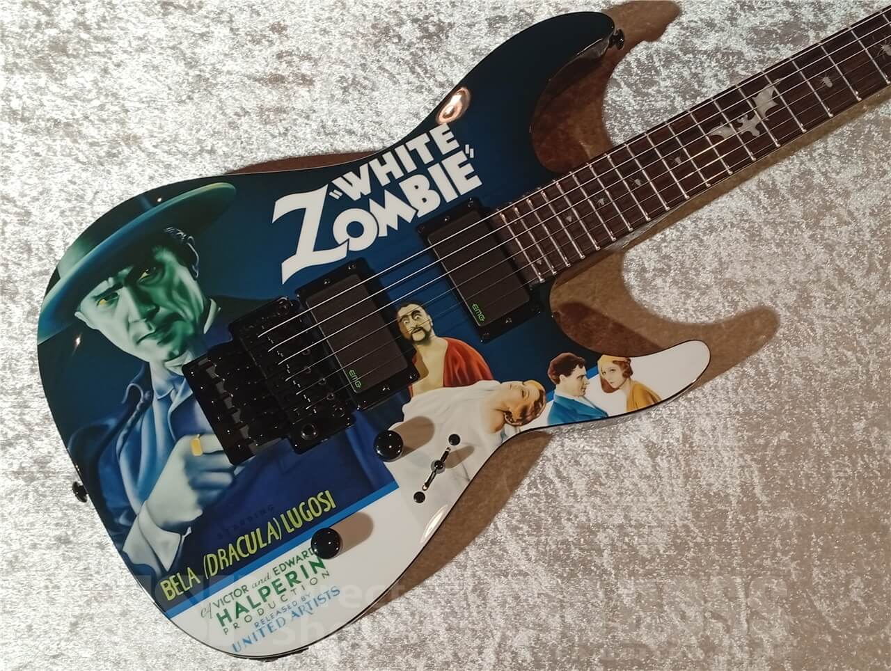 【即納可能】LTD(エルティーディー) KH-WZ (Black w/ WHITE ZOMBIE Graphic) 札幌店