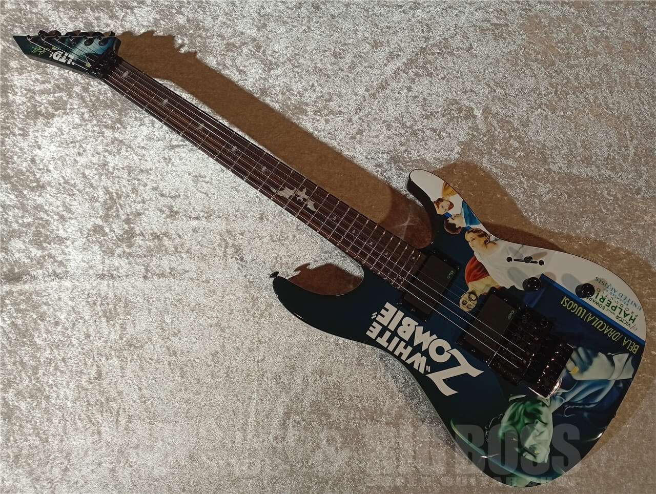 【即納可能】LTD(エルティーディー) KH-WZ (Black w/ WHITE ZOMBIE Graphic) 札幌店