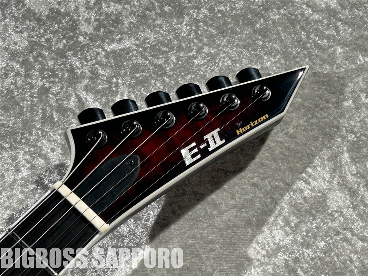 【即納可能】 E-II(イーツー) HORIZON NT-II (See Thru Black Cherry Sunburst) 札幌店