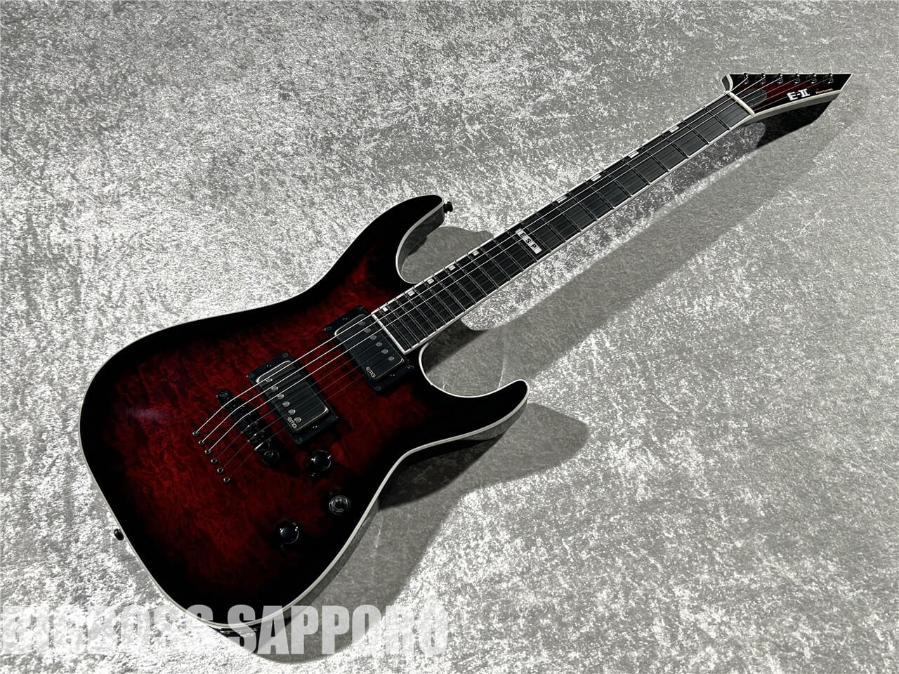 【即納可能】 E-II(イーツー) HORIZON NT-II (See Thru Black Cherry Sunburst) 札幌店