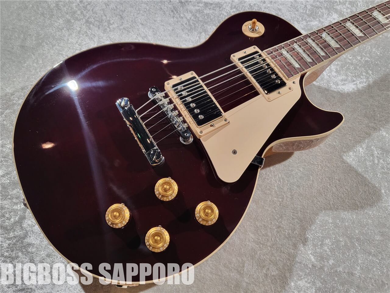 【即納可能】GIBSON(ギブソン) Les Paul Standard 50s Figured Top (Translucent Oxblood) 札幌店