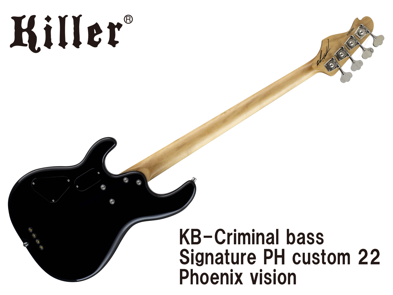 【受注生産】Killer(キラー)<br>KB-CRIMINAL BASS SIGNATURE PH CUSTOM '22 PHENIX VISION