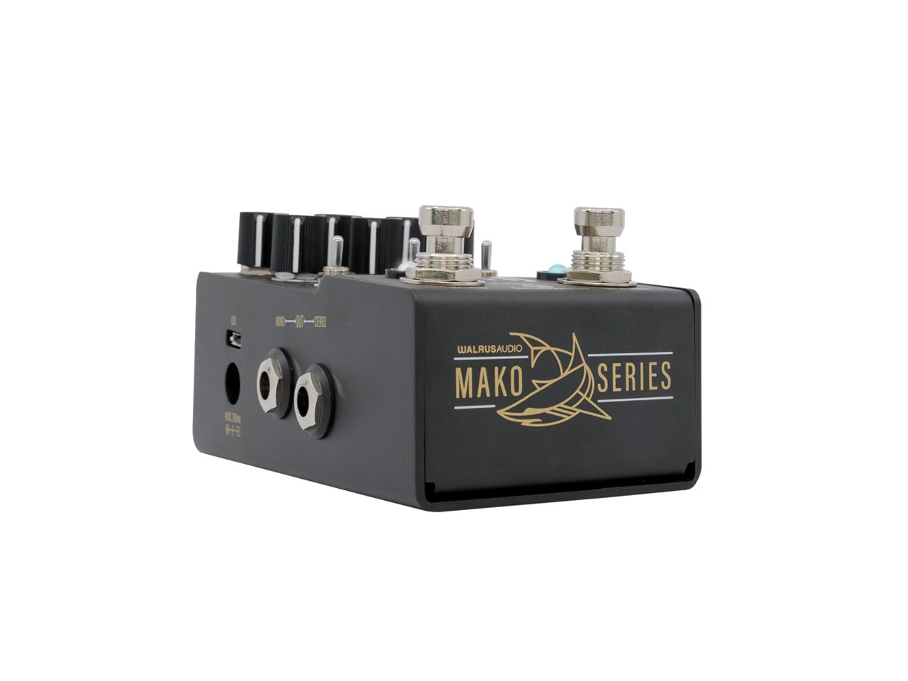 【お取寄せ商品】<br>WALRUS AUDIO MAKO Series: R1 High-Fidelity Stereo Reverb<br>(リバーブ)(ウォルラスオーディオ)