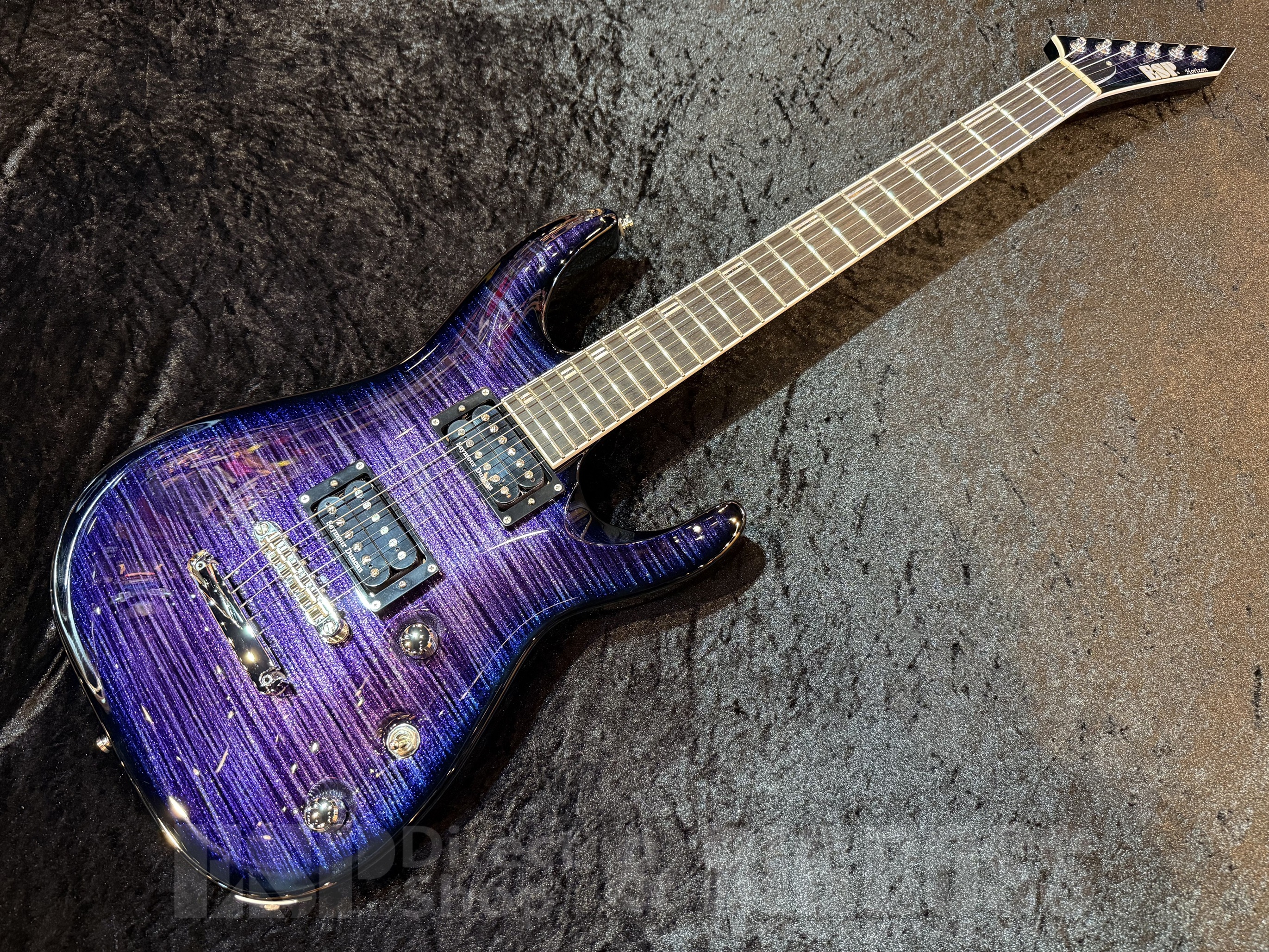 【即納可能/中古品】 ESP （イーエスピー） HORIZON-II NT 【Glitter Storm Violet】福岡