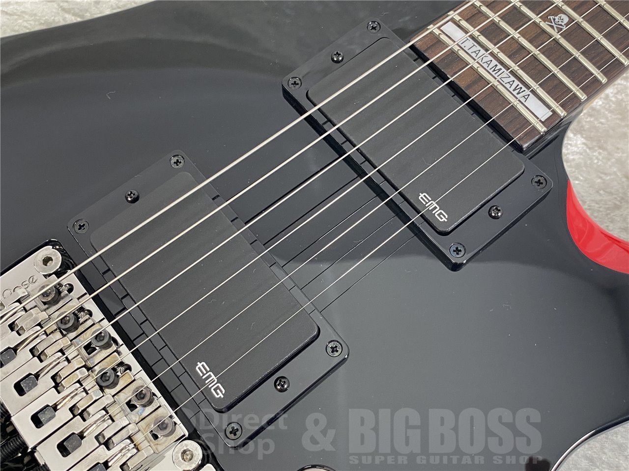 【即納可能】O.Z.Y Takamiy’s Guitar (Black w/Red bevel) (THE ALFEE/高見沢俊彦モデル) お茶の水駅前店(東京)