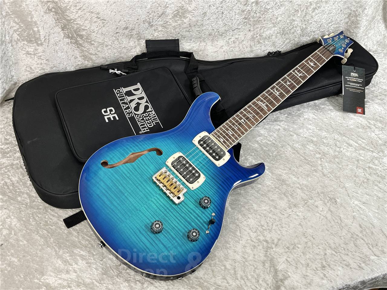 【即納可能】Paul Reed Smith (PRS/ポールリードスミス) SE Custom 24 Semi-Hollow Piezo / Lake Blue(2025年製) お茶の水駅前店・別館