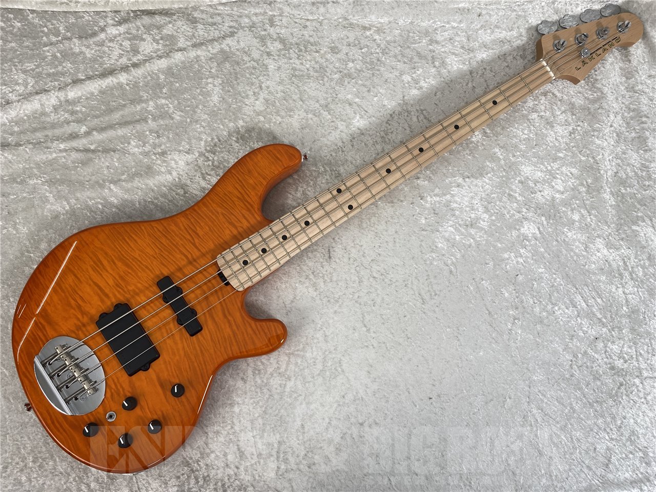 【即納可能】LAKLAND(レイクランド) SL44-94 Deluxe /Maple Finger Board (Amber Translucent) お茶の水駅前店(東京)