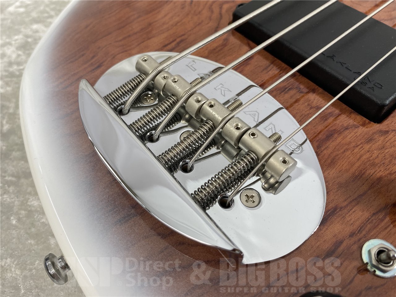 【即納可能】LAKLAND(レイクランド) SL44-94 Deluxe  Bubinga / Maple Finger Board (Snow White Sunburst) お茶の水駅前店(東京)