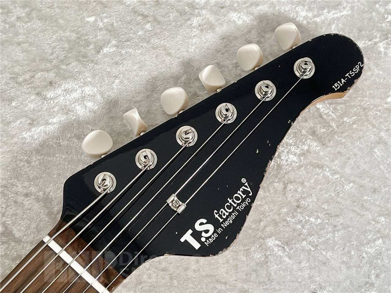 ギター T.S factory 151A-TSSP2 (Black) 即納可能】T.S factory 151A-TSSP2 EB (See Thru Red) 広島店