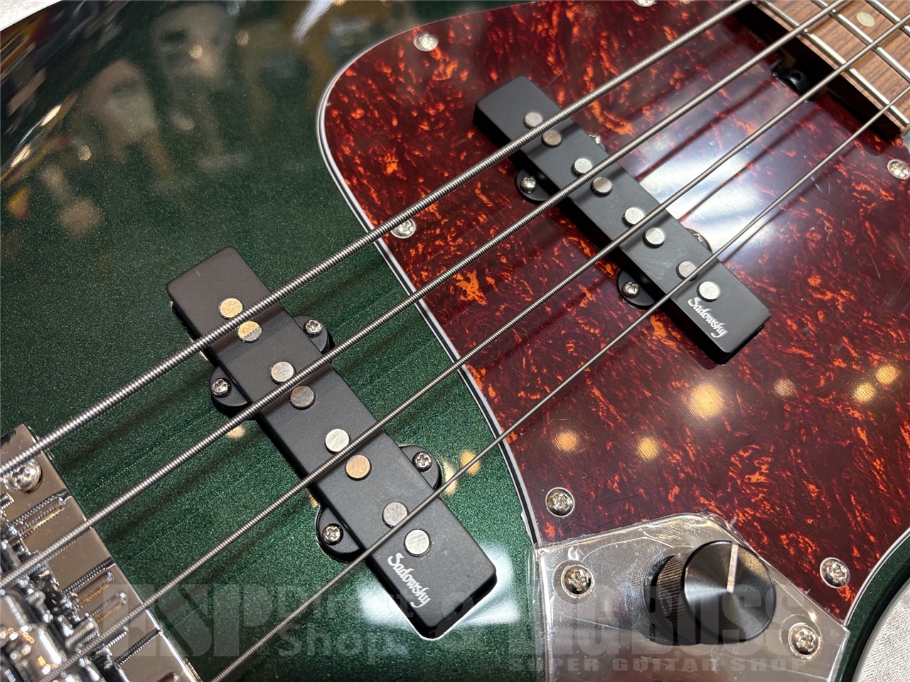 【即納可能】Sadowsky MetroExpress SE MX22 WL4 Morado Fingerboard - Japan Special Edition - / Sherwood Green Metallic GWS - 4