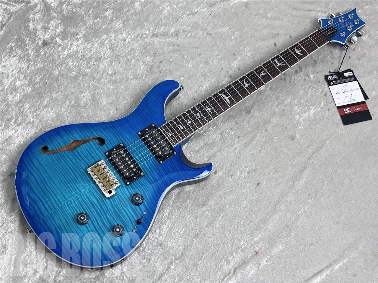 【即納可能】Paul Reed Smith (PRS/ポールリードスミス) SE Custom 24 Semi-Hollow Piezo / Lake Blue お茶の水駅前店・別館