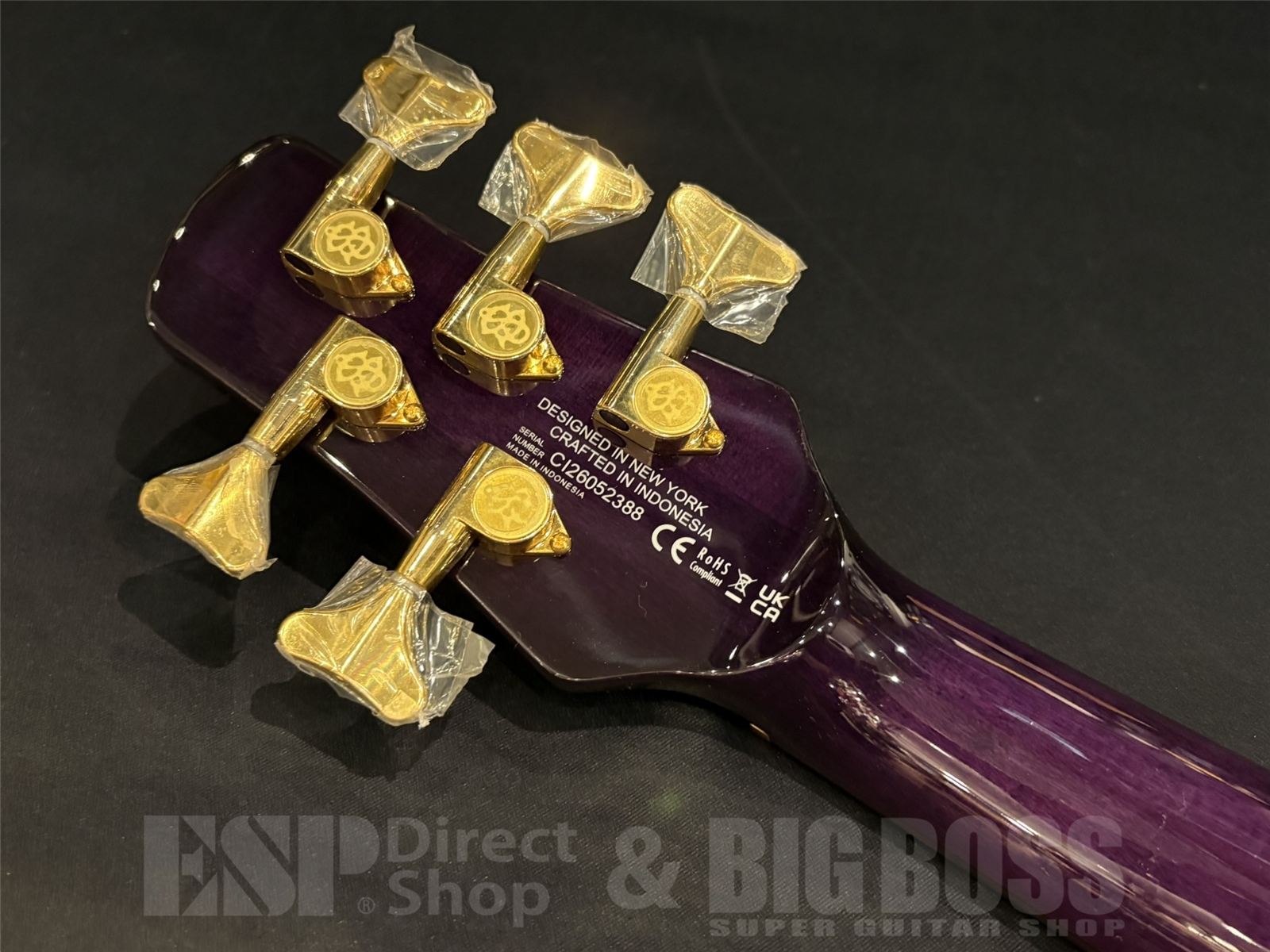 【即納可能】Spector (スペクター) Icon NS-5 Neck-Thru 5 String/Purple Cherry 京都店 - 11