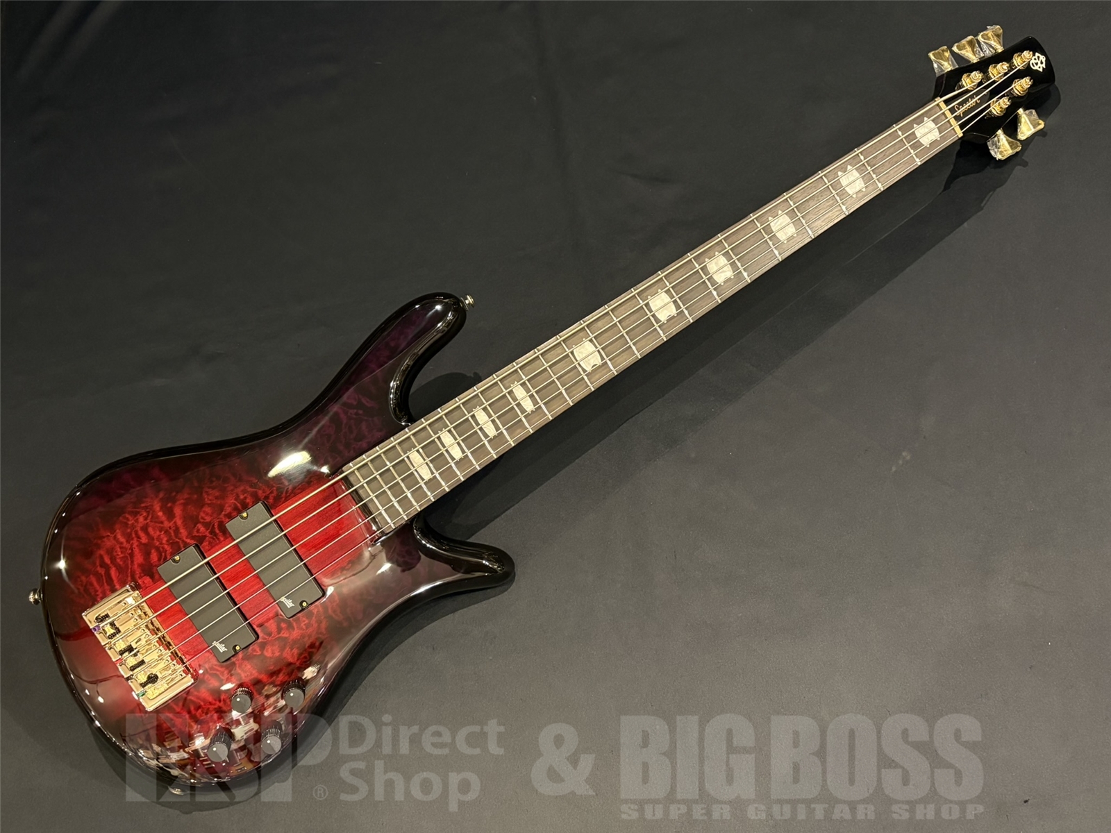 【即納可能】Spector (スペクター) Icon NS-5 Neck-Thru 5 String/Purple Cherry 京都店
