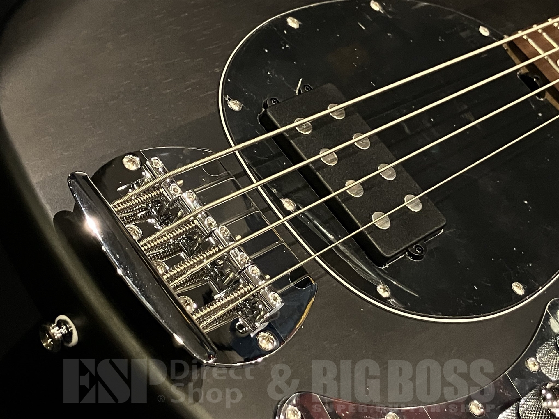 【即納可能】Sterling by MUSIC MAN(スターリンバイミュージックマン) SUB STINGRAY RAY4 / Trans Black Satin 京都店