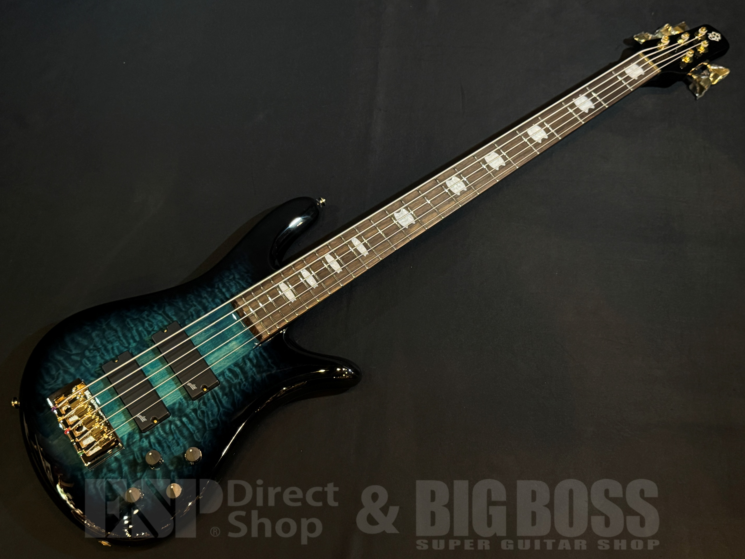 【即納可能】Spector(スペクター) NS Icon NS-5 Neck-Thru 5 String / Black & Blue 大阪店