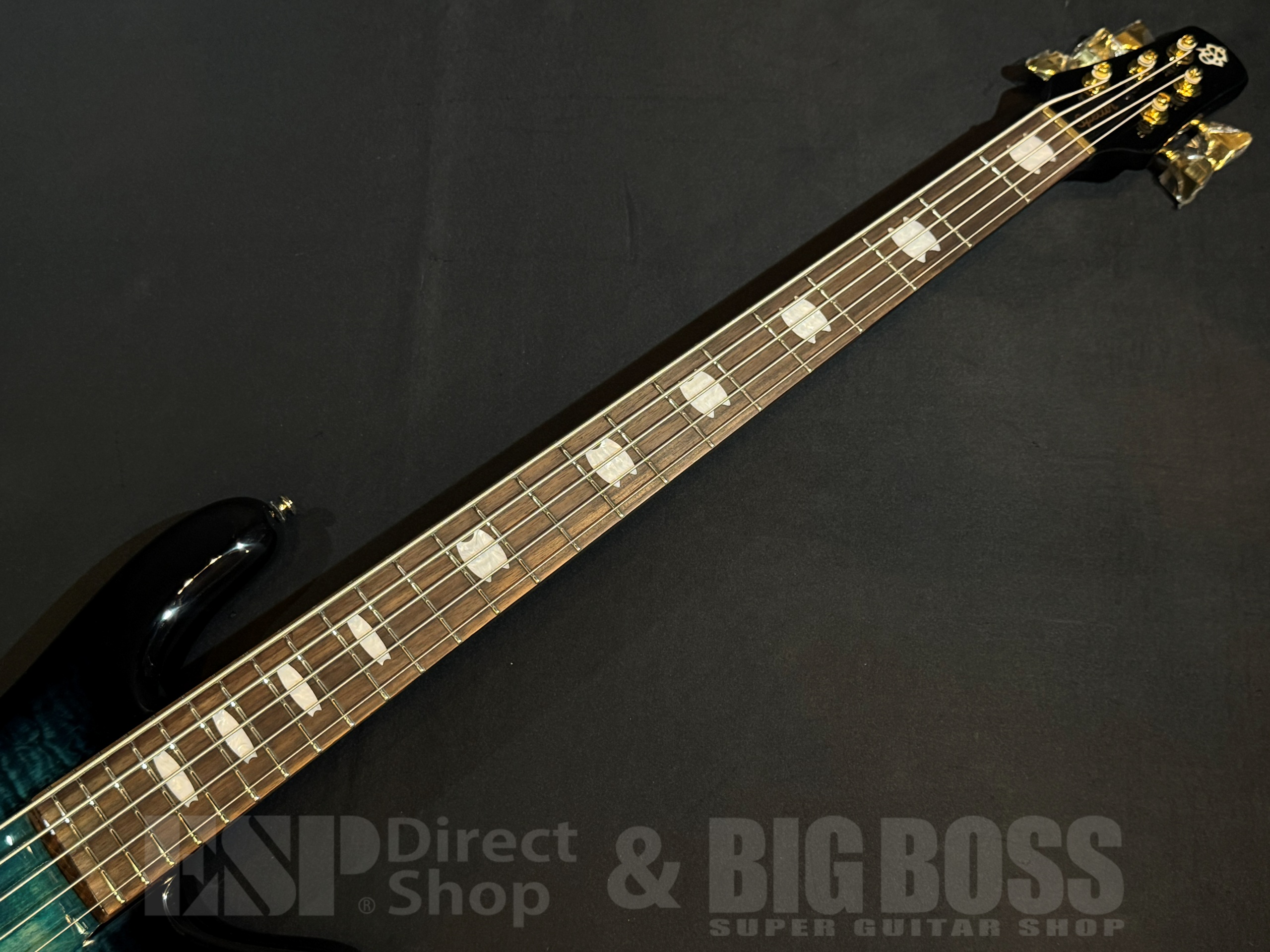 【即納可能】Spector(スペクター) NS Icon NS-5 Neck-Thru 5 String / Black & Blue 大阪店 - 4